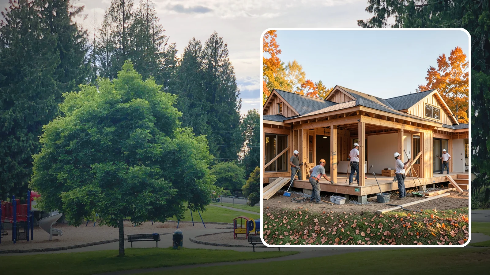 Wraparound Addition in Bonney Lake, Pierce County, WA - A wraparound addition extends living space along two or more sides of your home for a dramatic transformation.