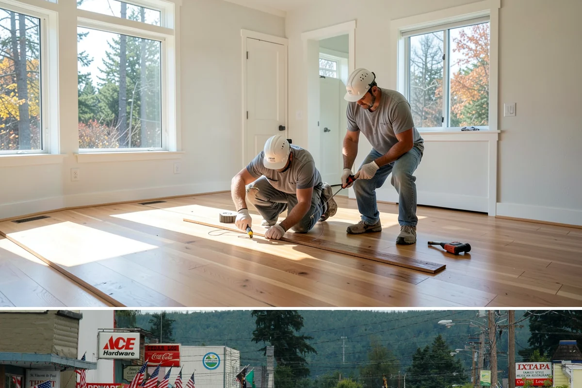 Wraparound Addition in Carnation, King County, WA - Given the extensive roof and wall work, we sequence framing and dry-in through the dry summer season.