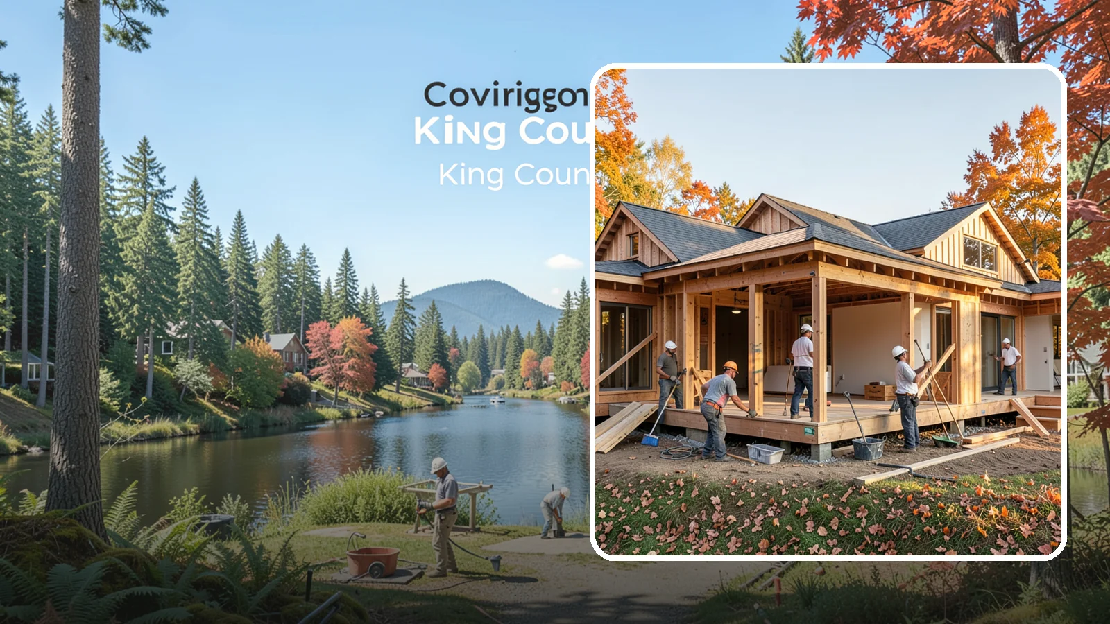Wraparound Addition in Covington, King County, WA - A wraparound addition extends living space along two or more sides of your home for a dramatic transformation.