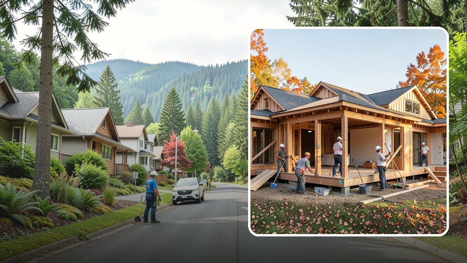 Wraparound Addition in Darrington, Snohomish County, WA - A wraparound addition extends living space along two or more sides of your home for a dramatic transformation.