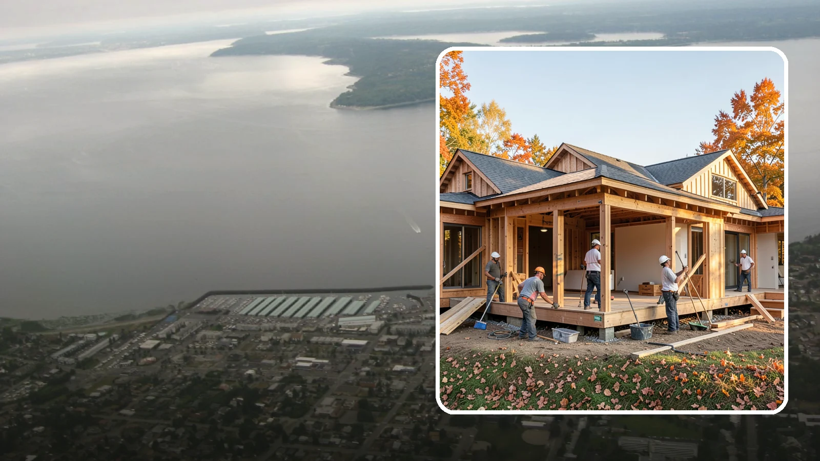 Wraparound Addition in Des Moines, King County, WA - A wraparound addition extends living space along two or more sides of your home for a dramatic transformation.