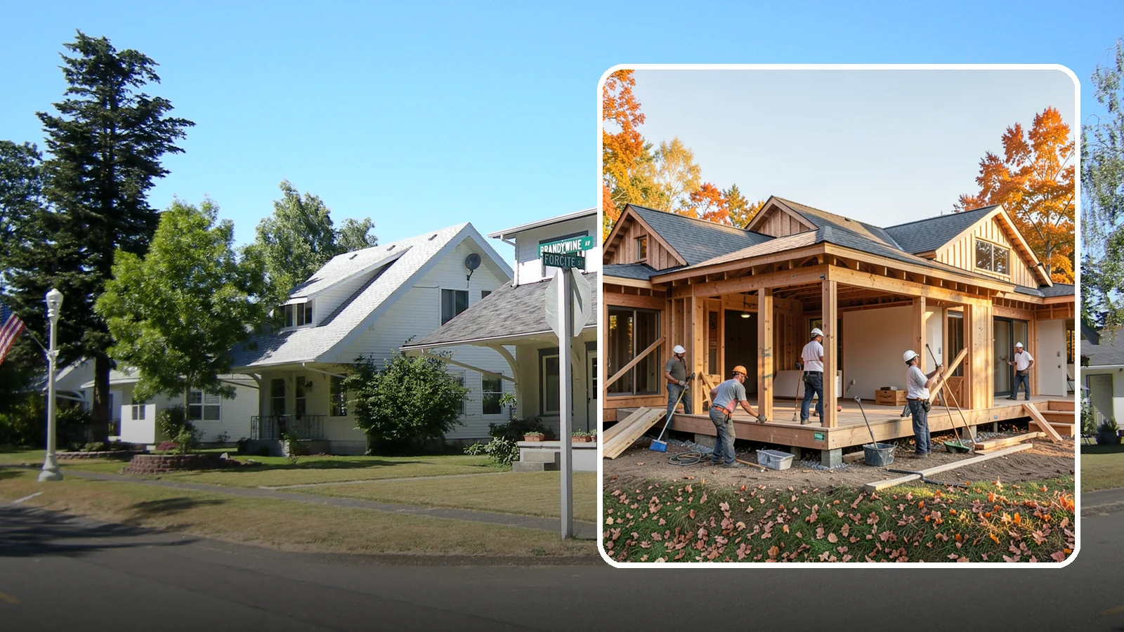 Wraparound Addition in DuPont, Pierce County, WA - A wraparound addition extends living space along two or more sides of your home for a dramatic transformation.