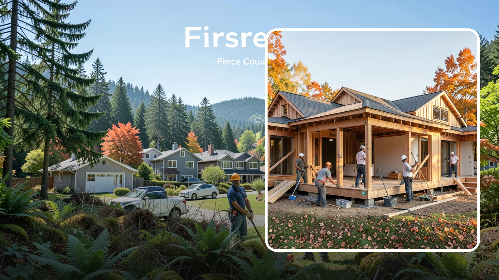 Wraparound Addition in Fircrest, Pierce County, WA - A wraparound addition extends living space along two or more sides of your home for a dramatic transformation.