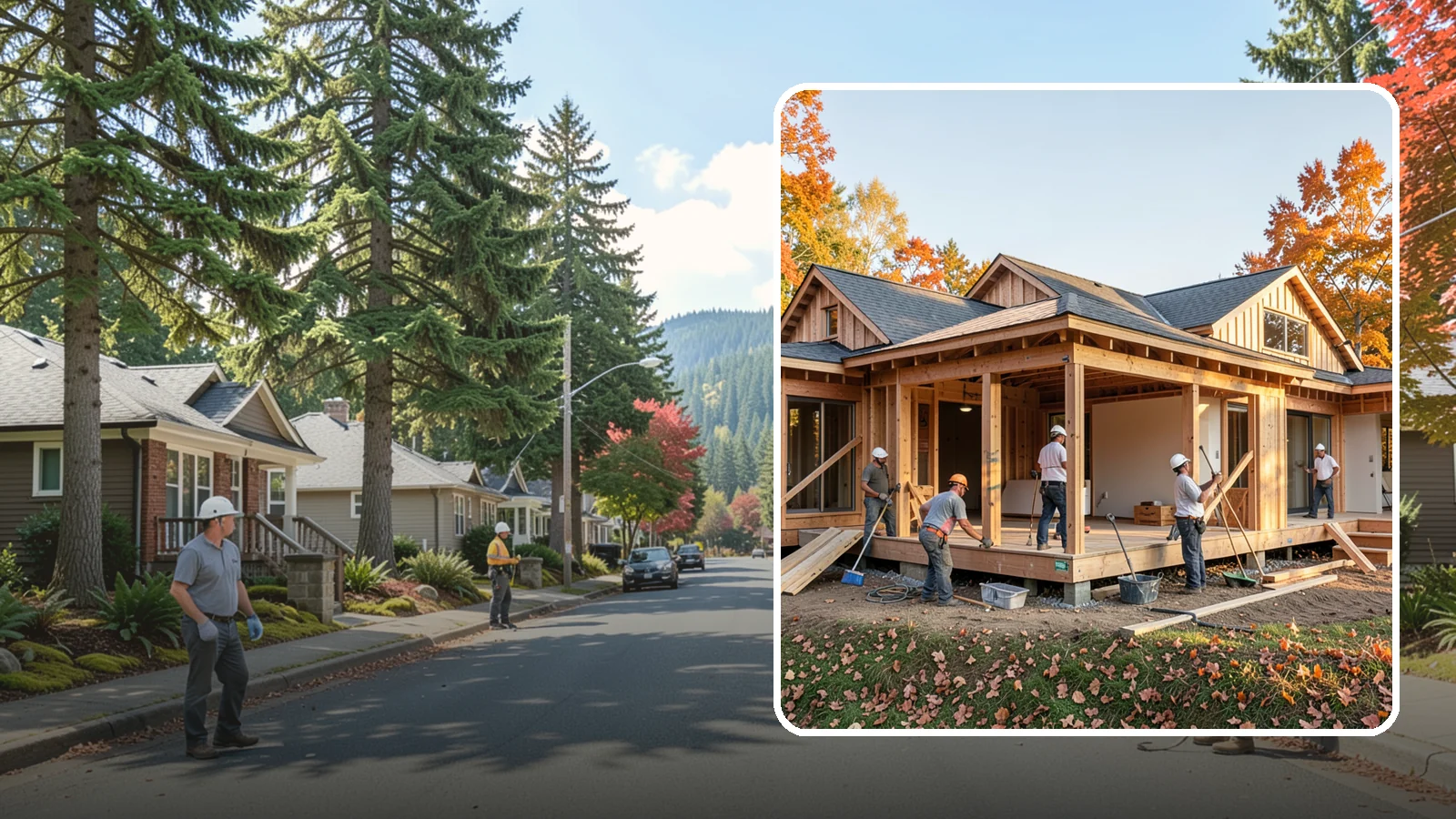 Wraparound Addition in Hunts Point, King County, WA - A wraparound addition extends living space along two or more sides of your home for a dramatic transformation.