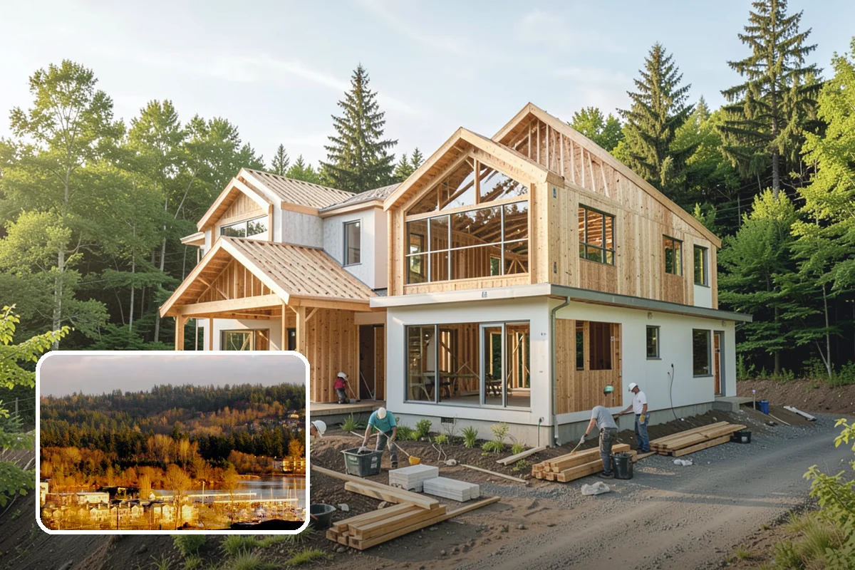 Wraparound Addition in Kenmore, King County, WA - Adds substantial square footage across multiple sides