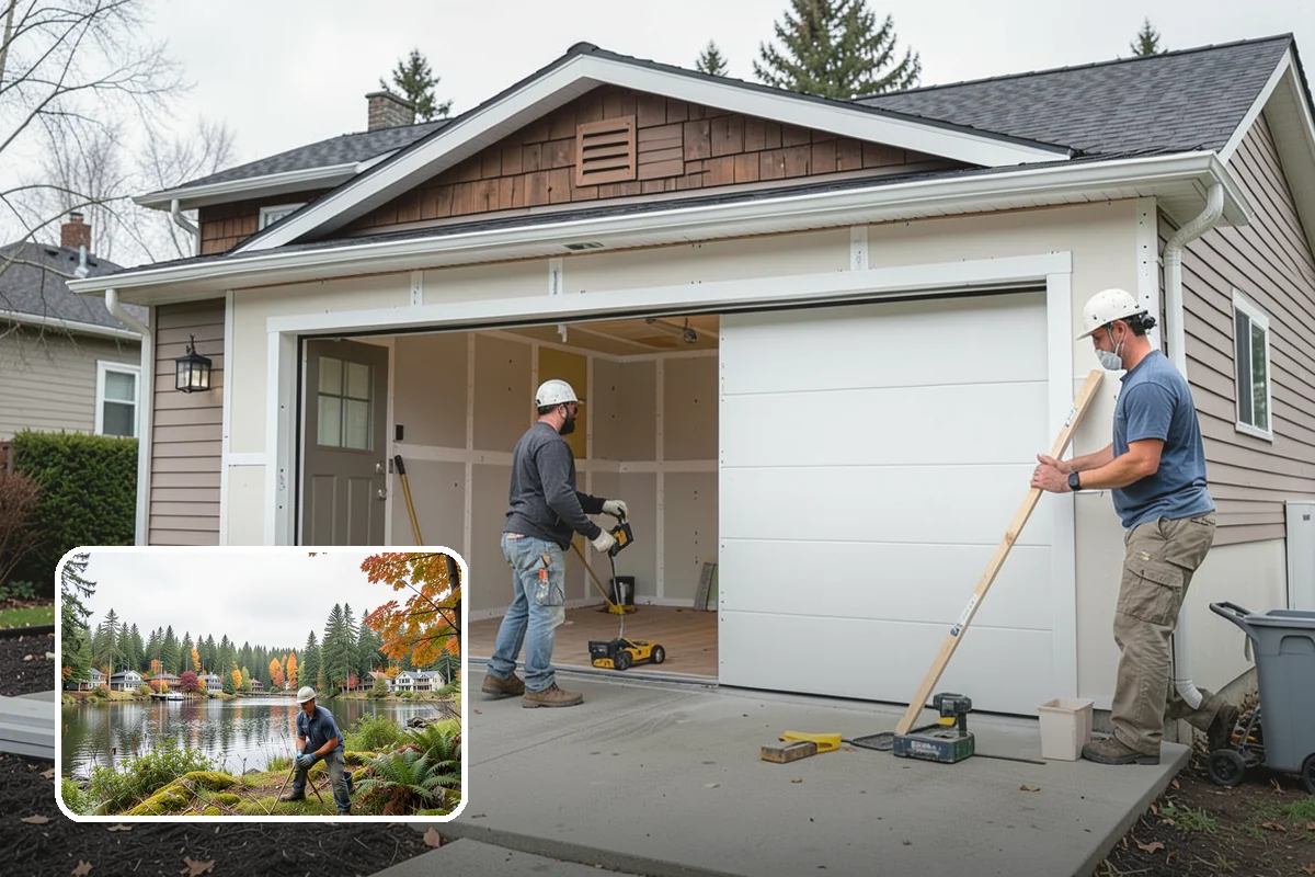 Wraparound Addition in La Conner, Skagit County, WA - Adds substantial square footage across multiple sides