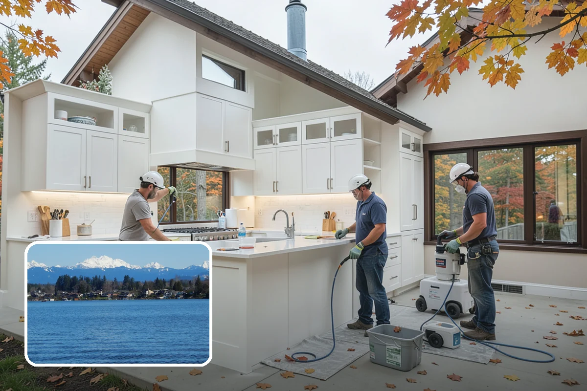 Wraparound Addition in Lake Stevens, Snohomish County, WA - Adds substantial square footage across multiple sides
