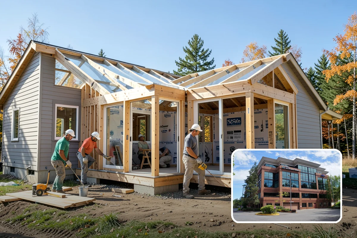 Wraparound Addition in Mountlake Terrace, Snohomish County, WA - Adds substantial square footage across multiple sides