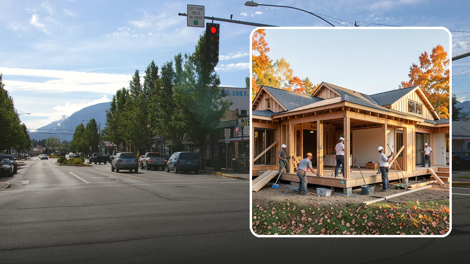Wraparound Addition in North Bend, King County, WA - A wraparound addition extends living space along two or more sides of your home for a dramatic transformation.