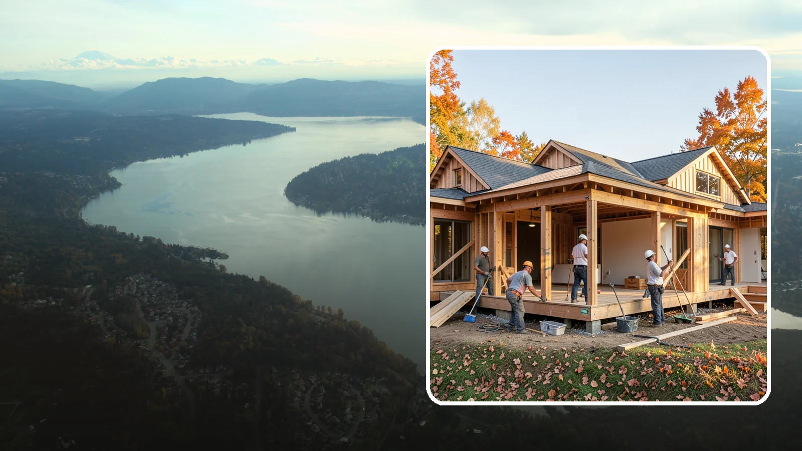 Wraparound Addition in Sammamish, King County, WA - A wraparound addition extends living space along two or more sides of your home for a dramatic transformation.