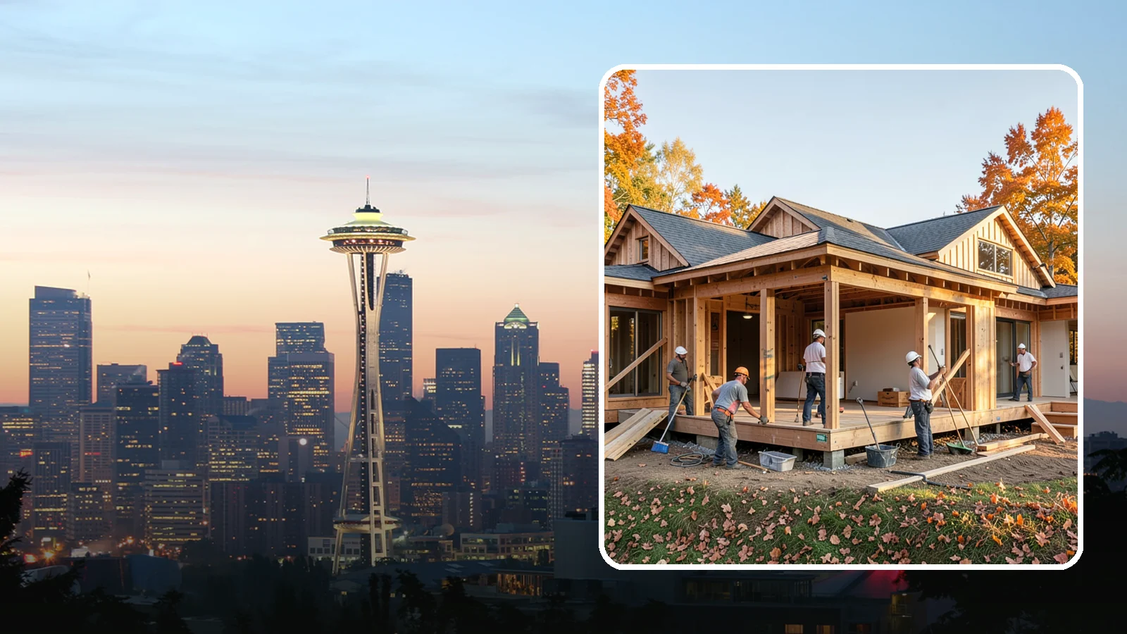 Wraparound Addition in Seattle, King County, WA - A wraparound addition extends living space along two or more sides of your home for a dramatic transformation.