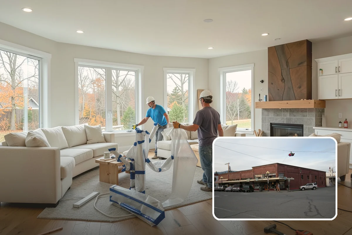 Wraparound Addition in Sedro-Woolley, Skagit County, WA - Adds substantial square footage across multiple sides