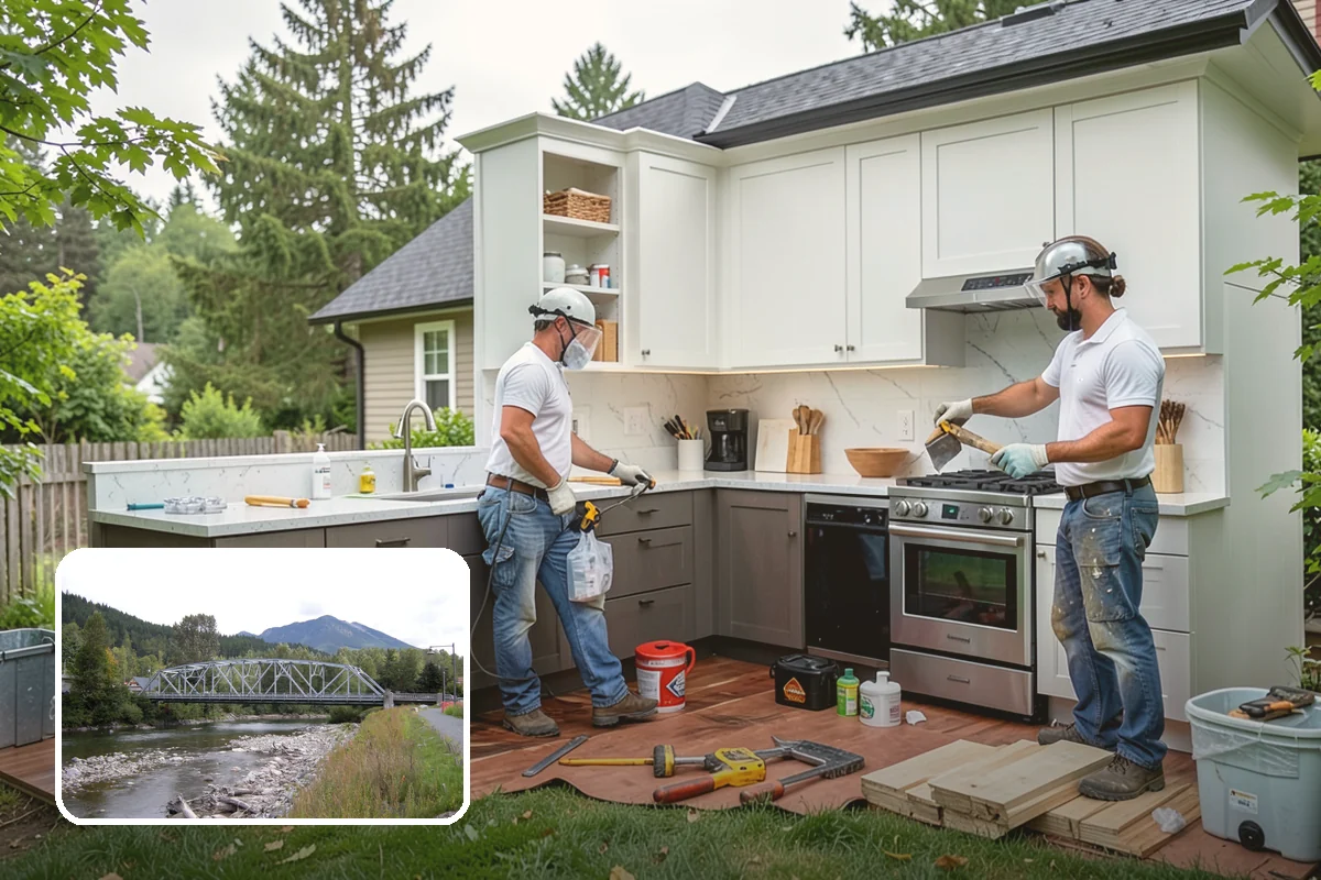 Wraparound Addition in Skykomish, King County, WA - Adds substantial square footage across multiple sides