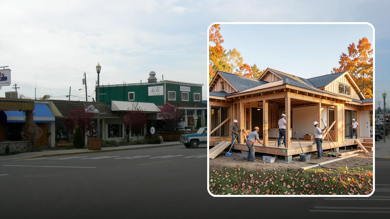 Wraparound Addition in Stanwood, Snohomish County, WA - A wraparound addition extends living space along two or more sides of your home for a dramatic transformation.