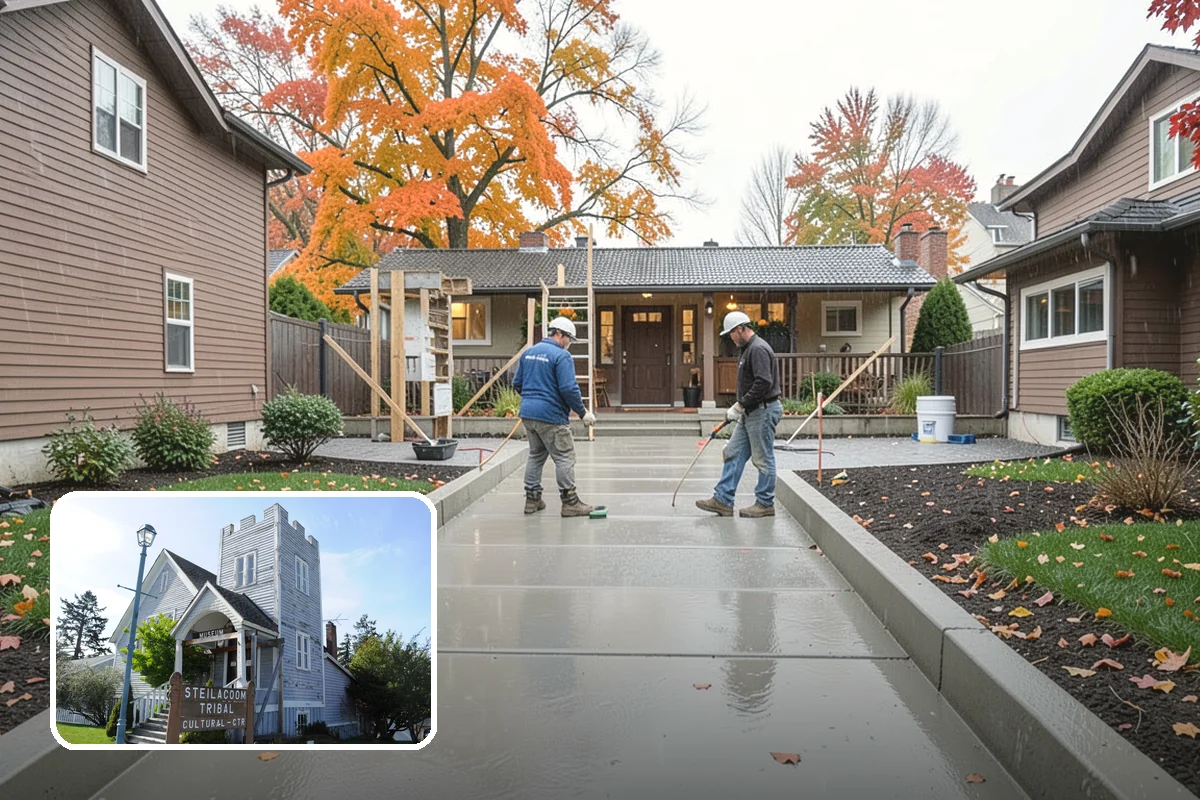 Wraparound Addition in Steilacoom, Pierce County, WA - Adds substantial square footage across multiple sides