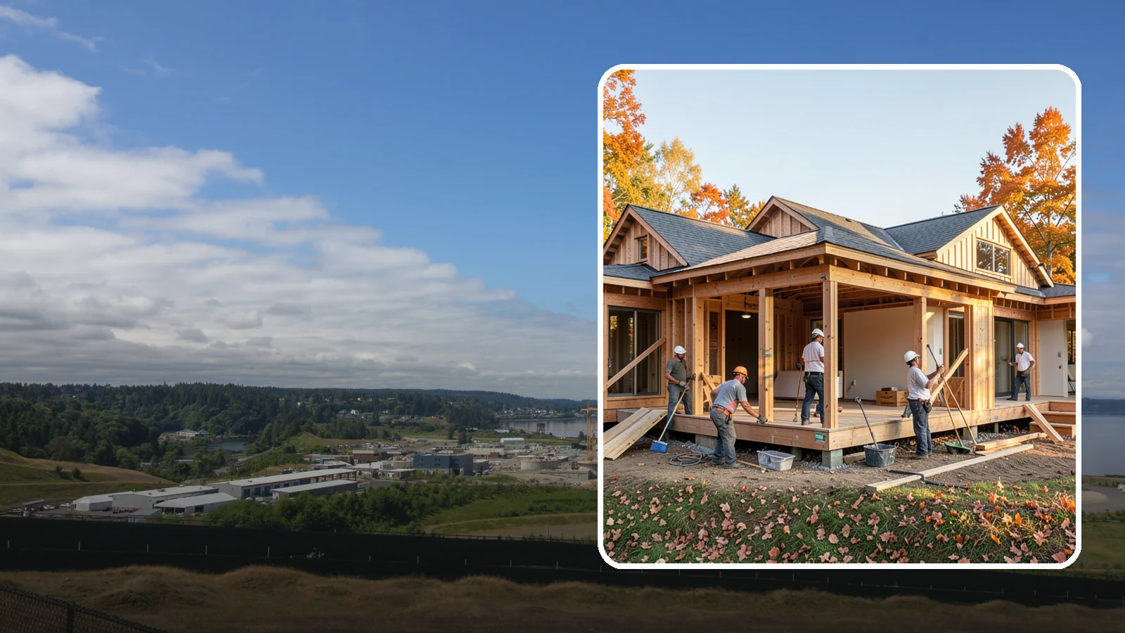 Wraparound Addition in University Place, Pierce County, WA - A wraparound addition extends living space along two or more sides of your home for a dramatic transformation.