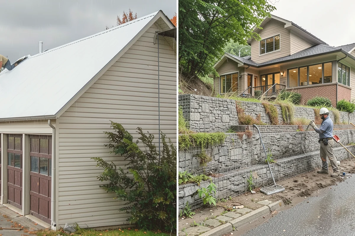 Wraparound Porch Construction in Bellevue, King County, WA - Design the wraparound layout and rooflines