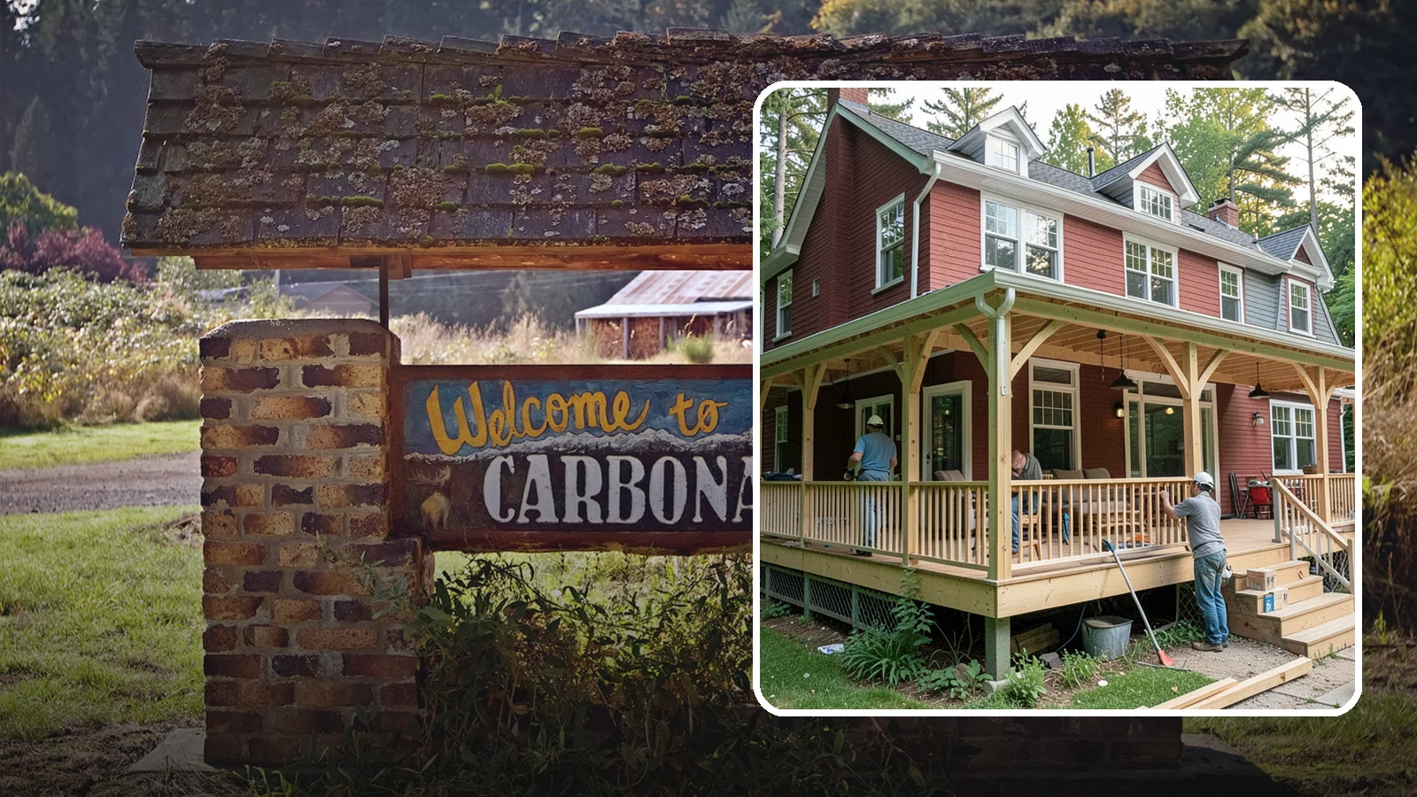 Wraparound Porch Construction in Carbonado, Pierce County, WA - Wraparound porch construction that wraps your home in classic, usable covered space.