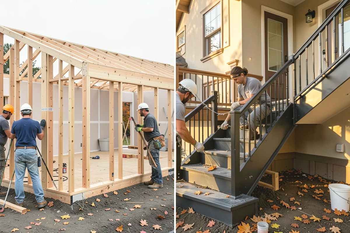 Wraparound Porch Construction in Carnation, King County, WA - Design the wraparound layout and rooflines