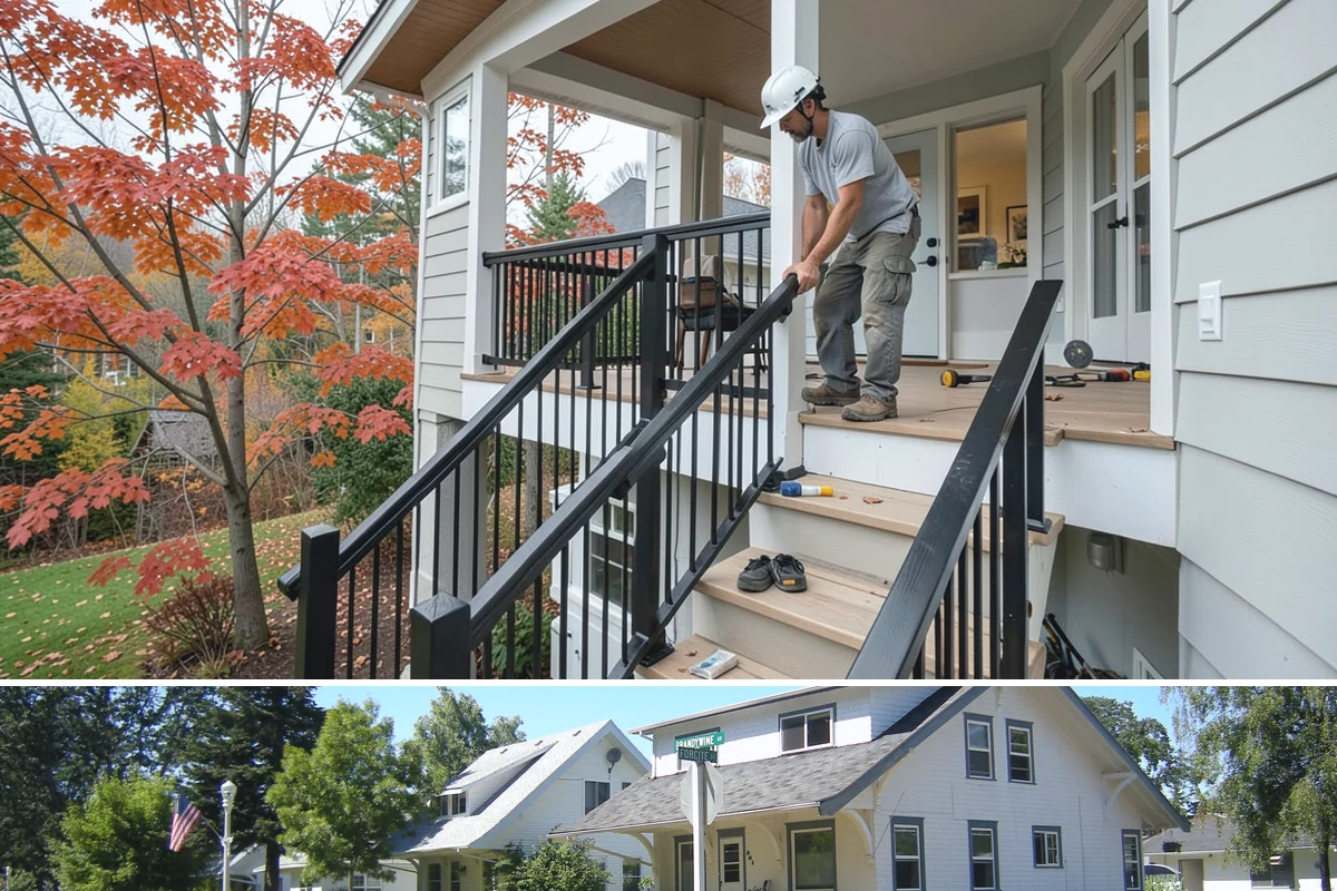 Wraparound Porch Construction in DuPont, Pierce County, WA - The extended dry season from summer into early fall is best for the large-scale roof work a wraparound requires.