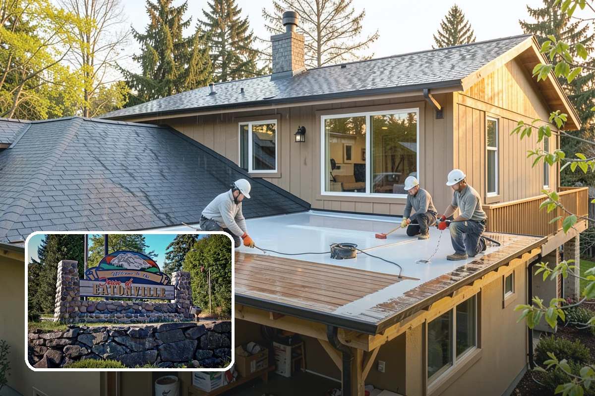 Wraparound Porch Construction in Eatonville, Pierce County, WA - Adds iconic, timeless curb appeal