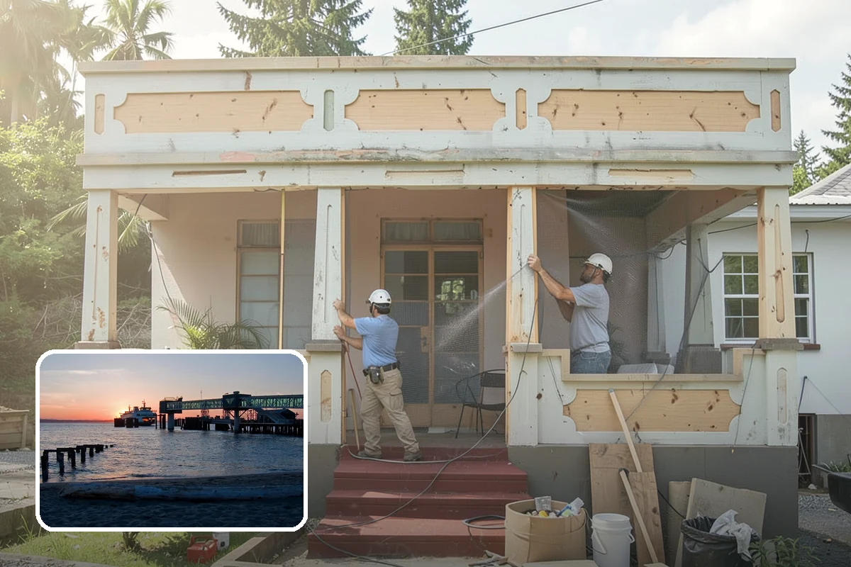 Wraparound Porch Construction in Edmonds, Snohomish County, WA - Adds iconic, timeless curb appeal