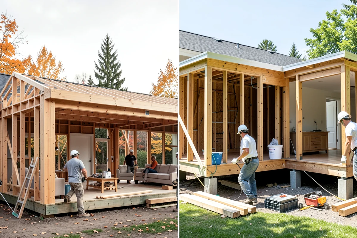 Wraparound Porch Construction in Hunts Point, King County, WA - Design the wraparound layout and rooflines
