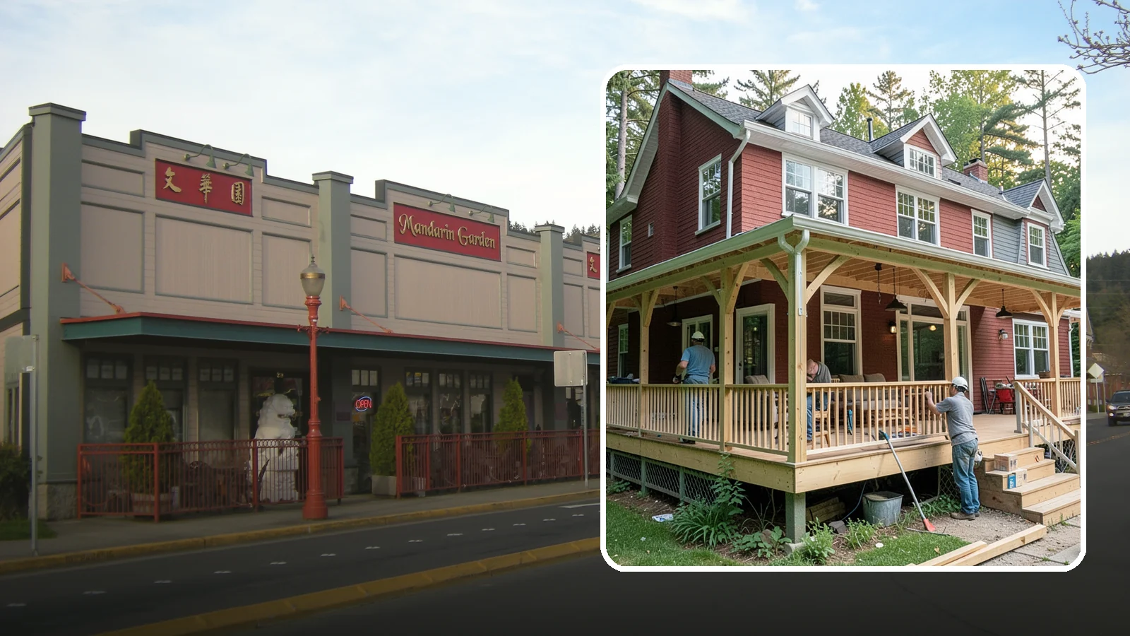 Wraparound Porch Construction in Issaquah, King County, WA - Wraparound porch construction that wraps your home in classic, usable covered space.