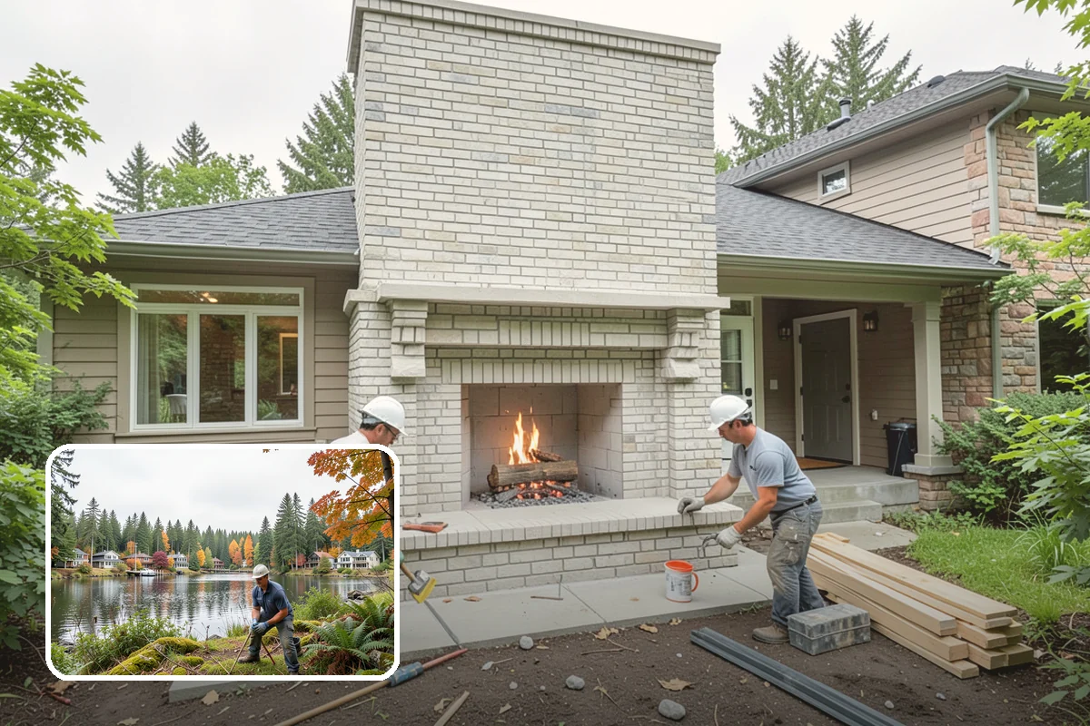 Wraparound Porch Construction in La Conner, Skagit County, WA - Adds iconic, timeless curb appeal
