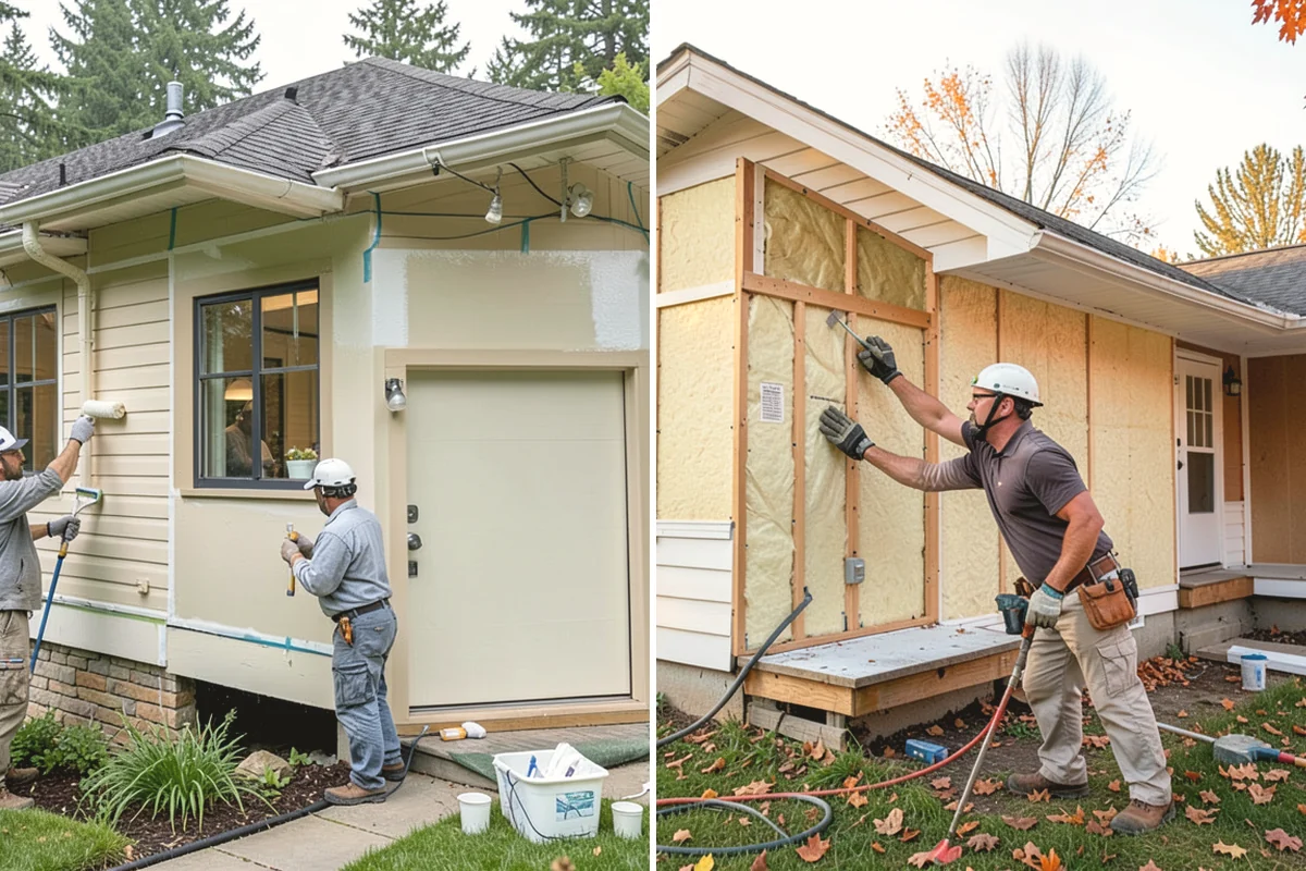 Wraparound Porch Construction in La Conner, Skagit County, WA - Design the wraparound layout and rooflines