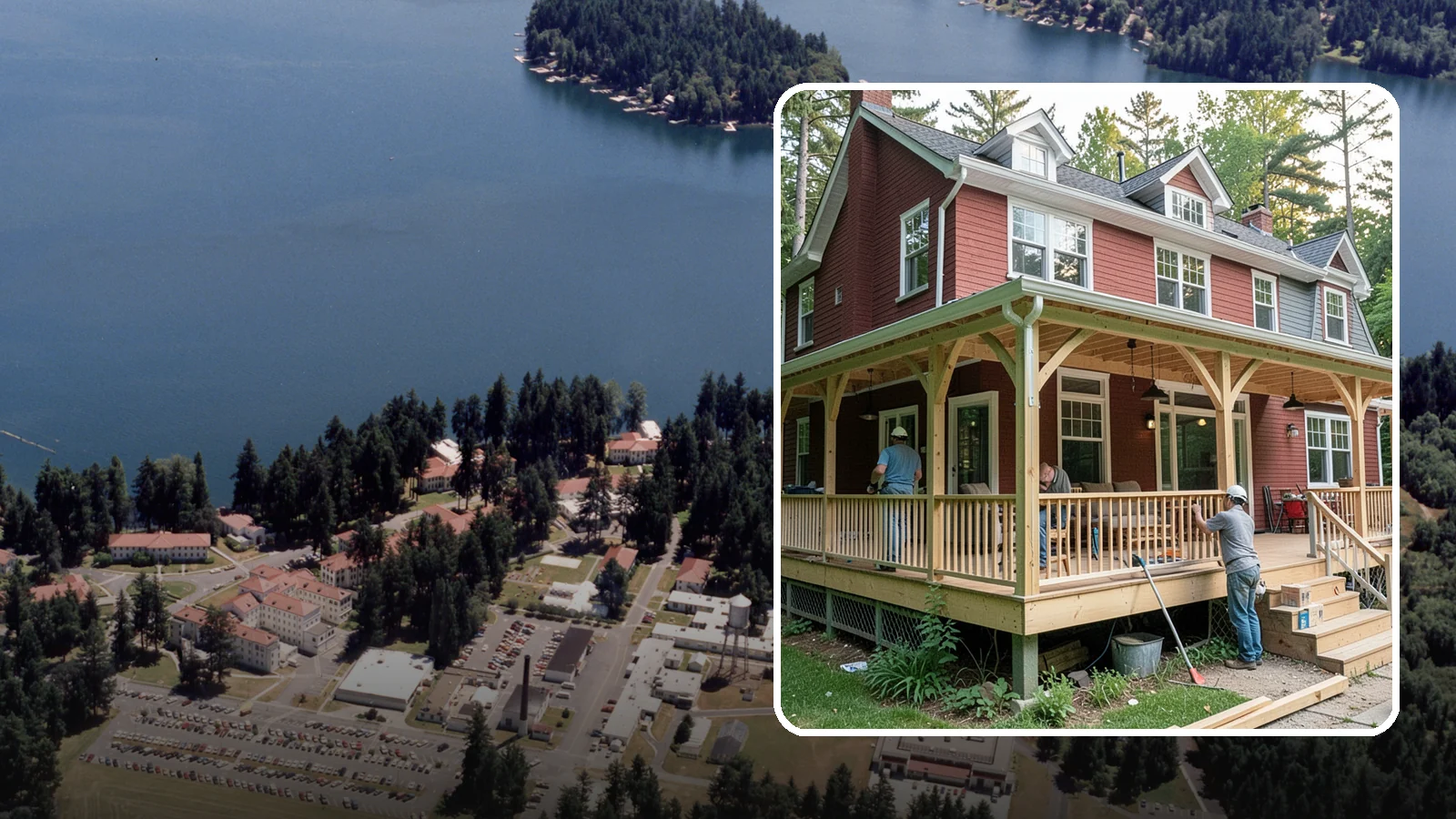 Wraparound Porch Construction in Lakewood, Pierce County, WA - Wraparound porch construction that wraps your home in classic, usable covered space.