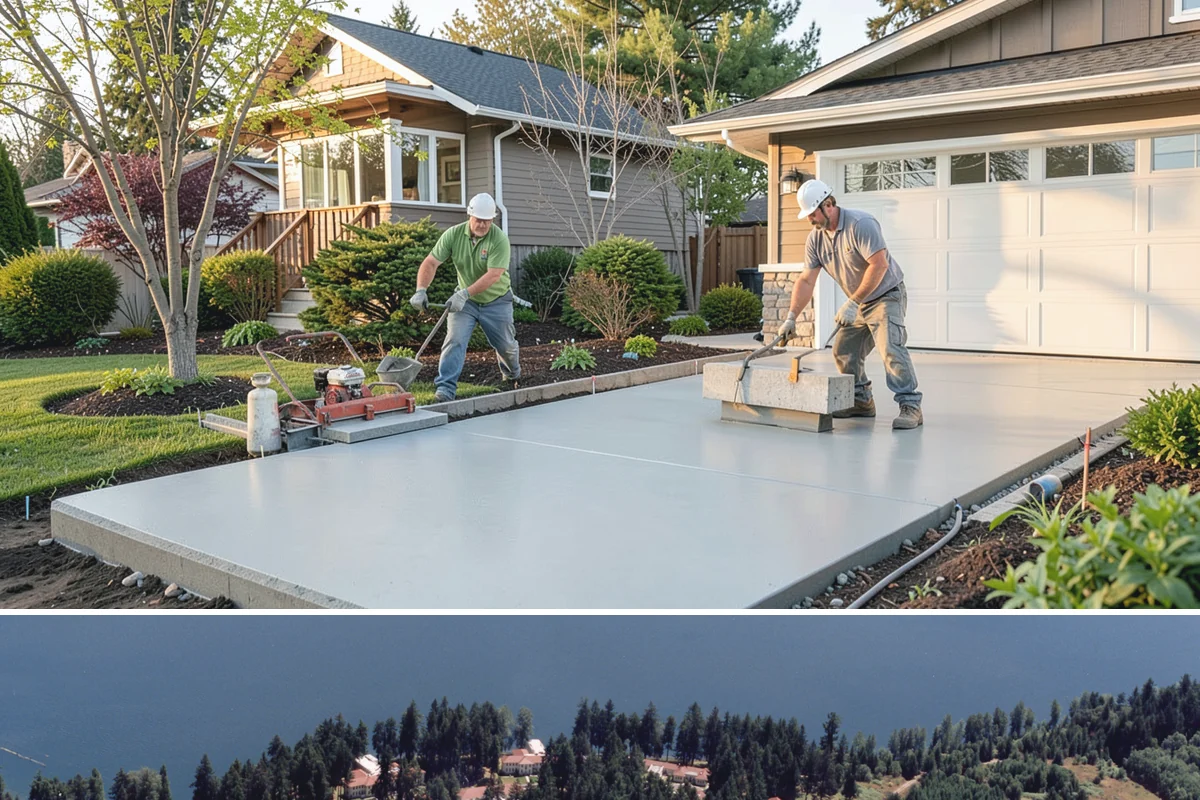 Wraparound Porch Construction in Lakewood, Pierce County, WA - The extended dry season from summer into early fall is best for the large-scale roof work a wraparound requires.