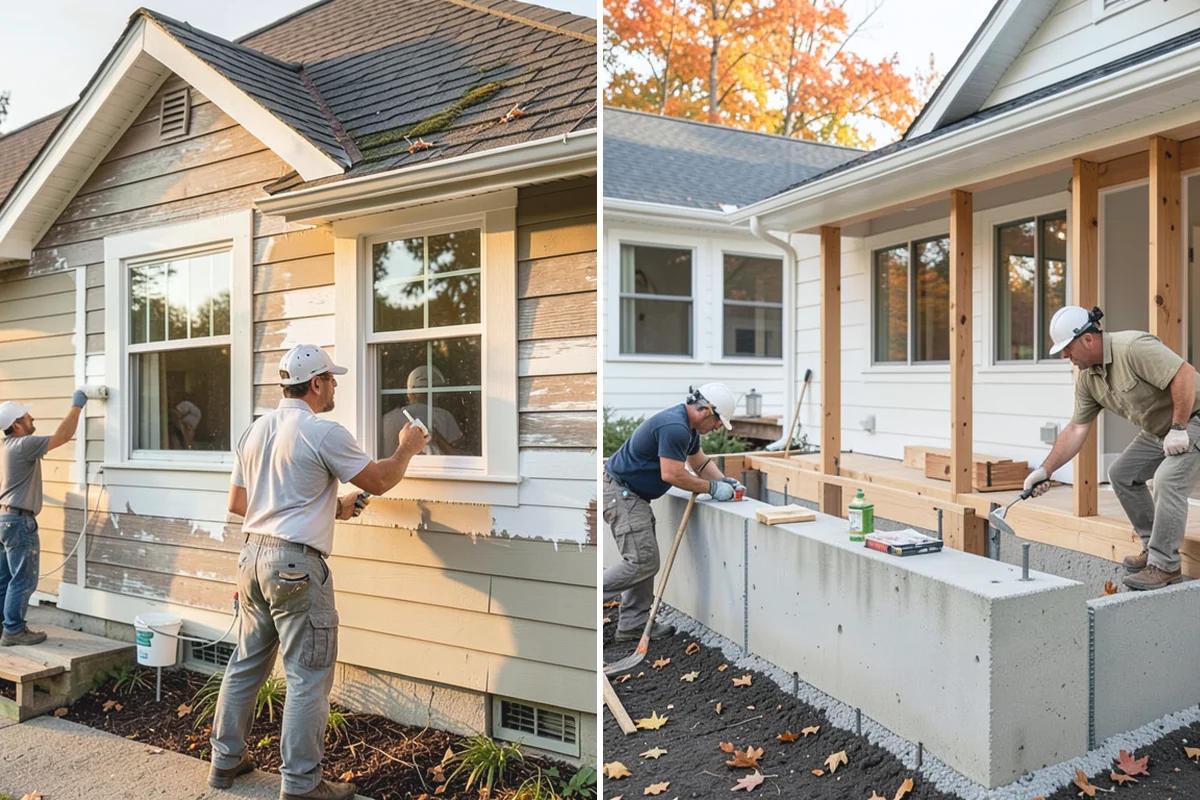 Wraparound Porch Construction in Medina, King County, WA - Design the wraparound layout and rooflines
