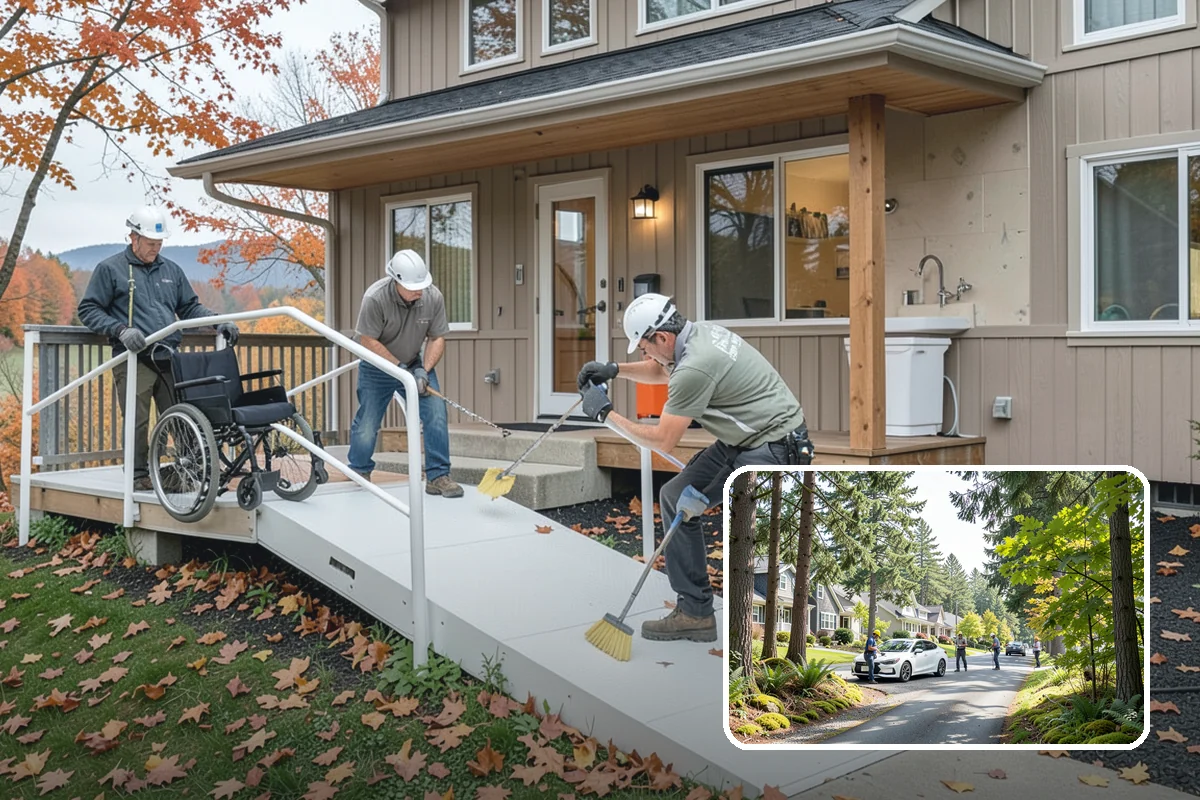 Wraparound Porch Construction in Normandy Park, King County, WA - Adds iconic, timeless curb appeal
