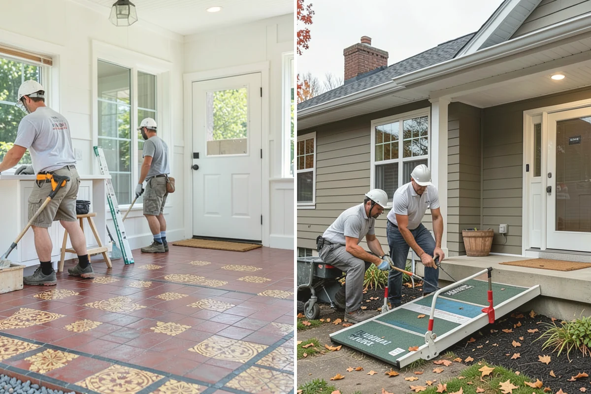 Wraparound Porch Construction in North Bend, King County, WA - Design the wraparound layout and rooflines