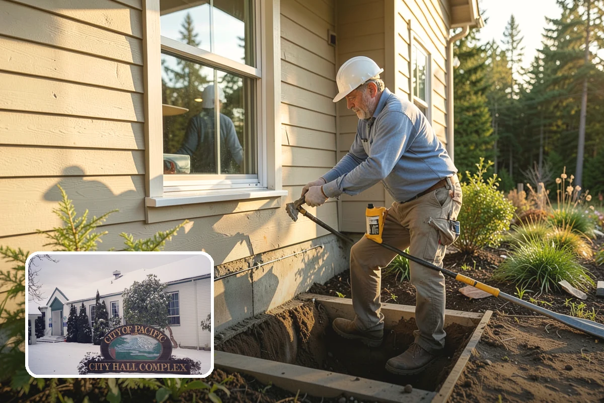 Wraparound Porch Construction in Pacific, King County, WA - Adds iconic, timeless curb appeal