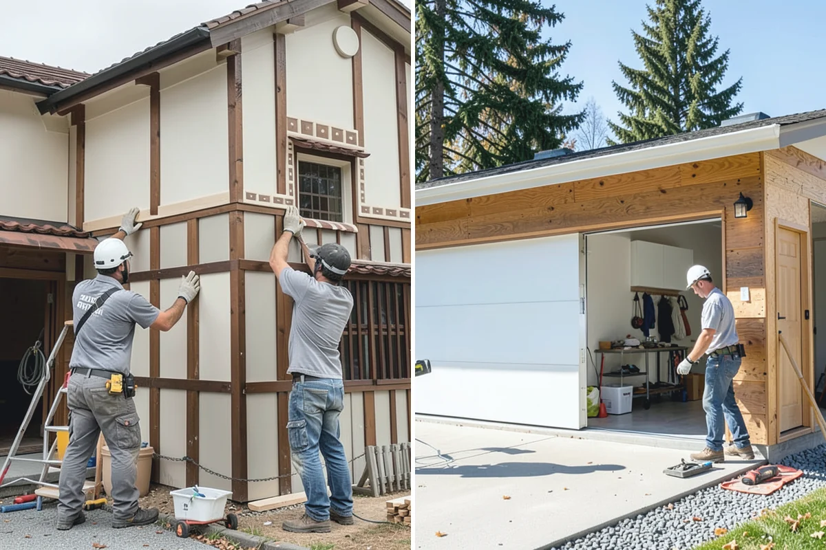 Zero-Step Entry Construction in Beaux Arts Village, King County, WA - We survey the entry grade, drainage, and door threshold