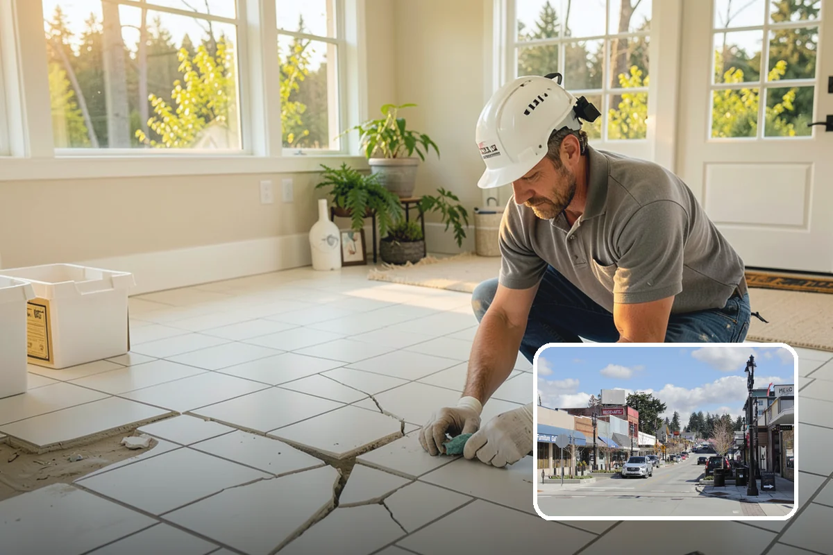 Zero-Step Entry Construction in Bothell, King County, WA - Eliminates the entry stair that blocks safe access