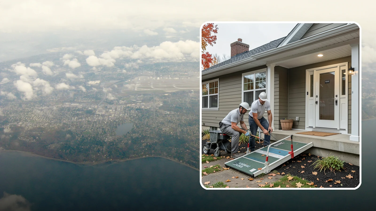 Zero-Step Entry Construction in Burien, King County, WA - We create zero-step entries that let anyone reach the front door without navigating a single stair.