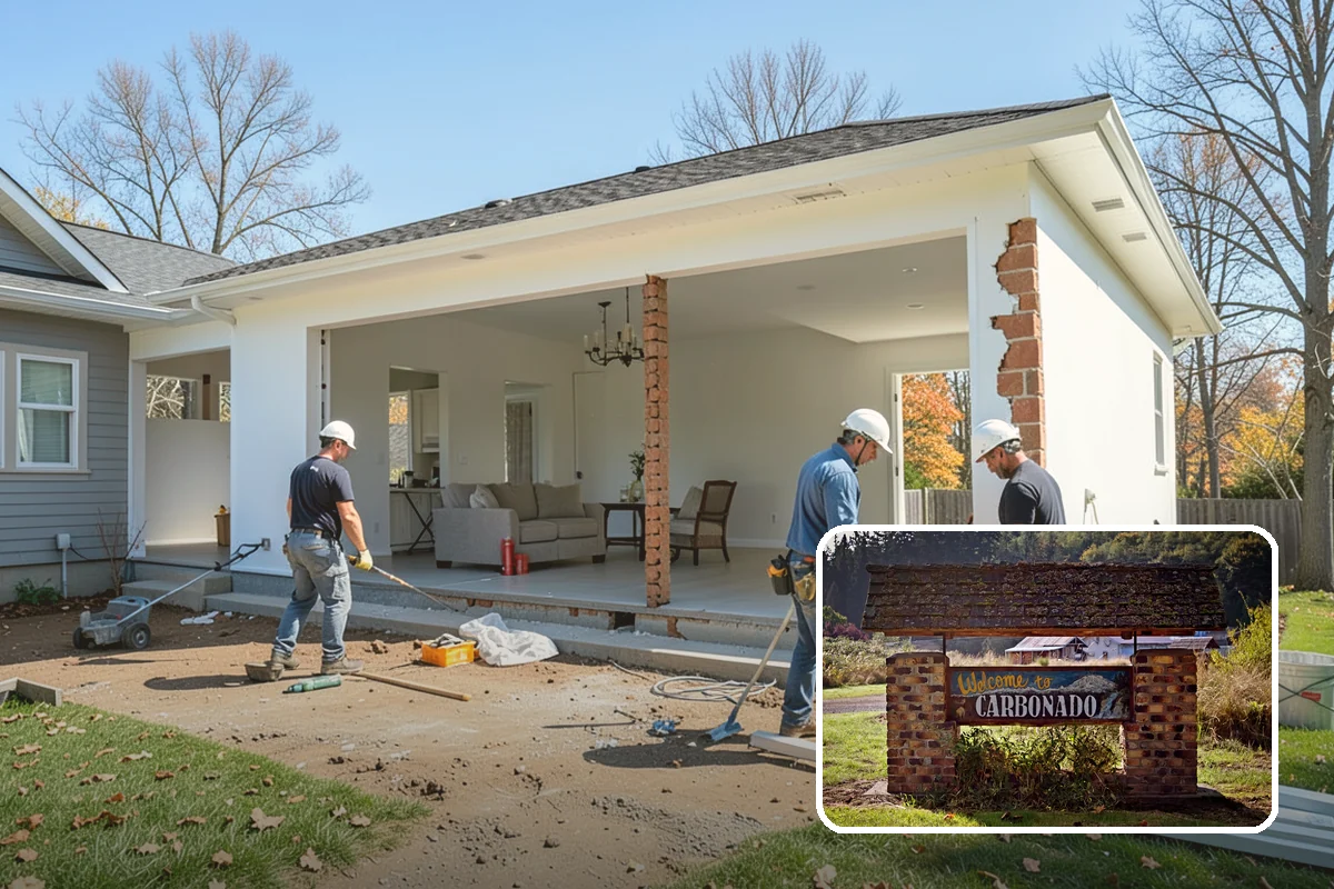 Zero-Step Entry Construction in Carbonado, Pierce County, WA - Eliminates the entry stair that blocks safe access