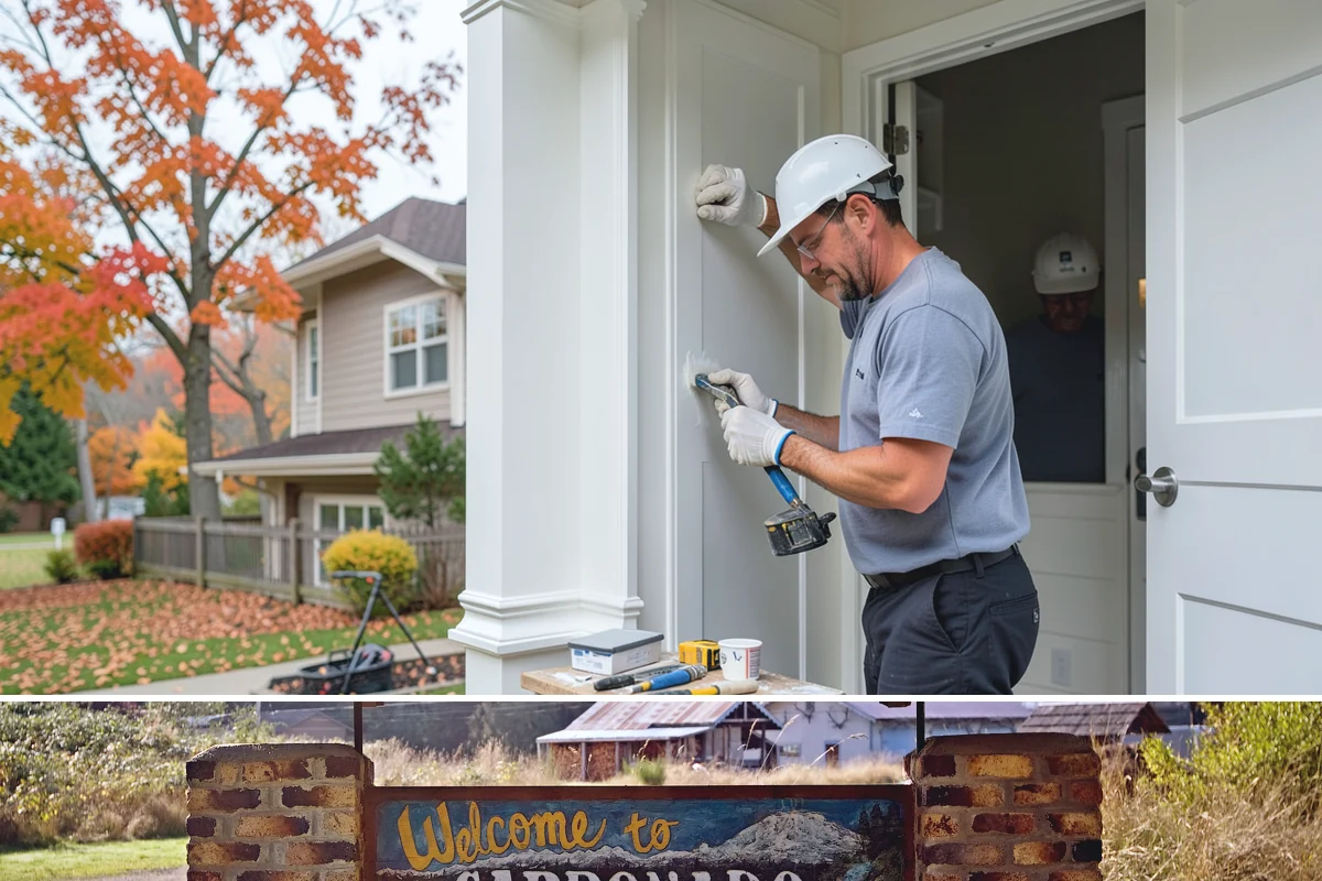 Zero-Step Entry Construction in Carbonado, Pierce County, WA - Concrete and grading work goes fastest in the drier late-spring through early-fall window.