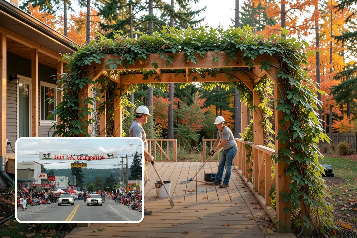 Zero-Step Entry Construction in Carnation, King County, WA - Eliminates the entry stair that blocks safe access