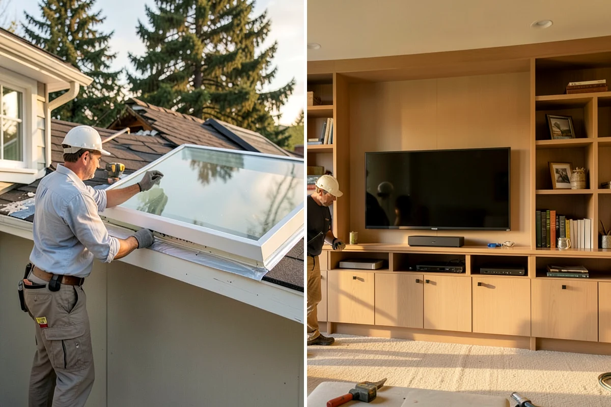 Zero-Step Entry Construction in Clyde Hill, King County, WA - We survey the entry grade, drainage, and door threshold