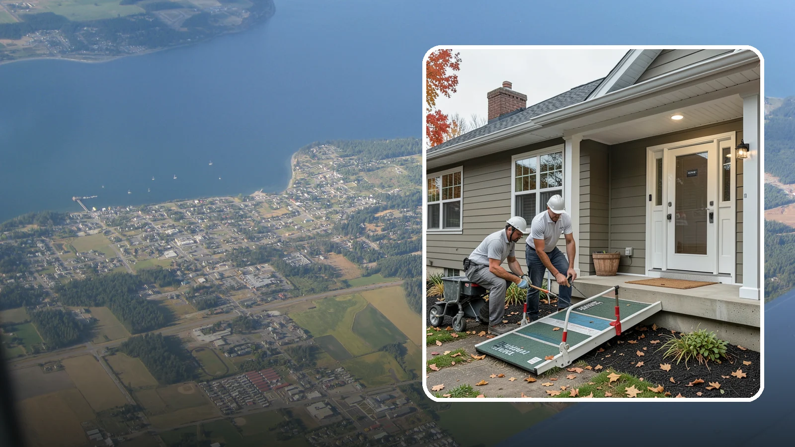 Zero-Step Entry Construction in Coupeville, Island County, WA - We create zero-step entries that let anyone reach the front door without navigating a single stair.