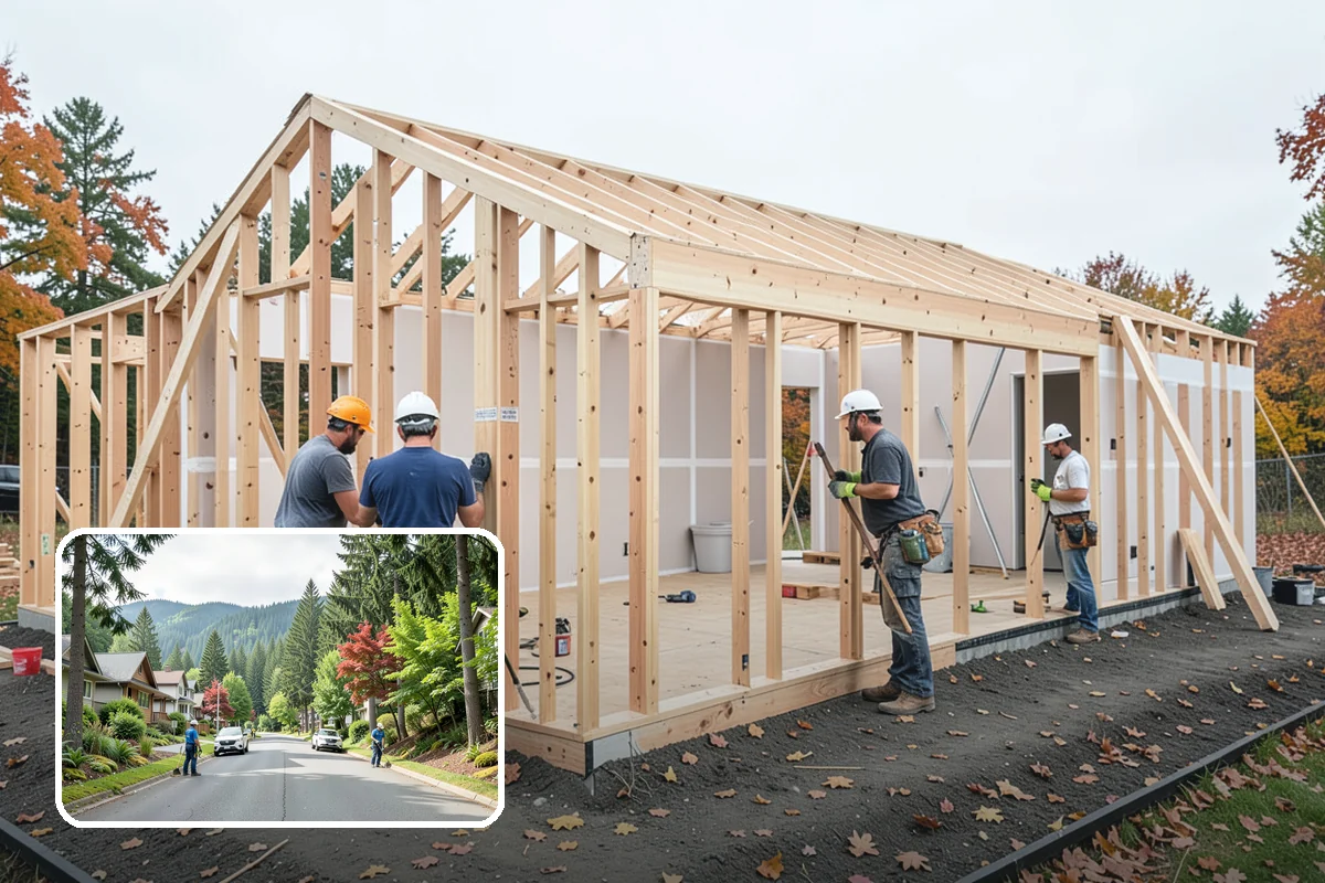 Zero-Step Entry Construction in Darrington, Snohomish County, WA - Eliminates the entry stair that blocks safe access