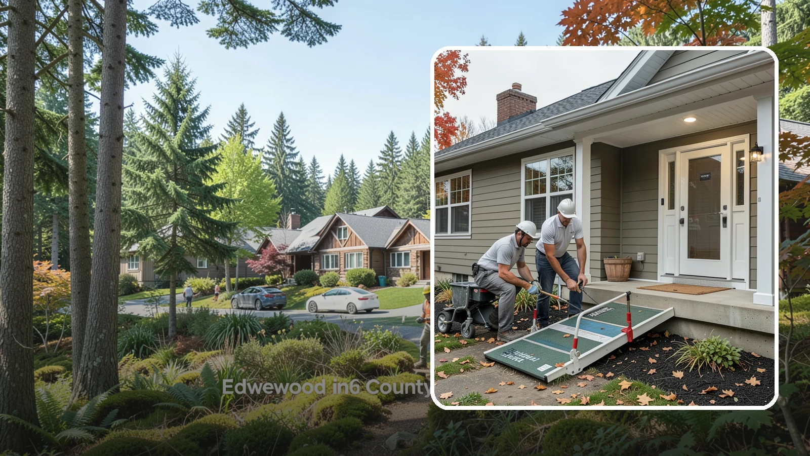 Zero-Step Entry Construction in Edgewood, Pierce County, WA - We create zero-step entries that let anyone reach the front door without navigating a single stair.