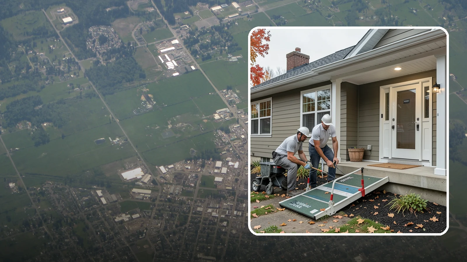 Zero-Step Entry Construction in Enumclaw, King County, WA - We create zero-step entries that let anyone reach the front door without navigating a single stair.