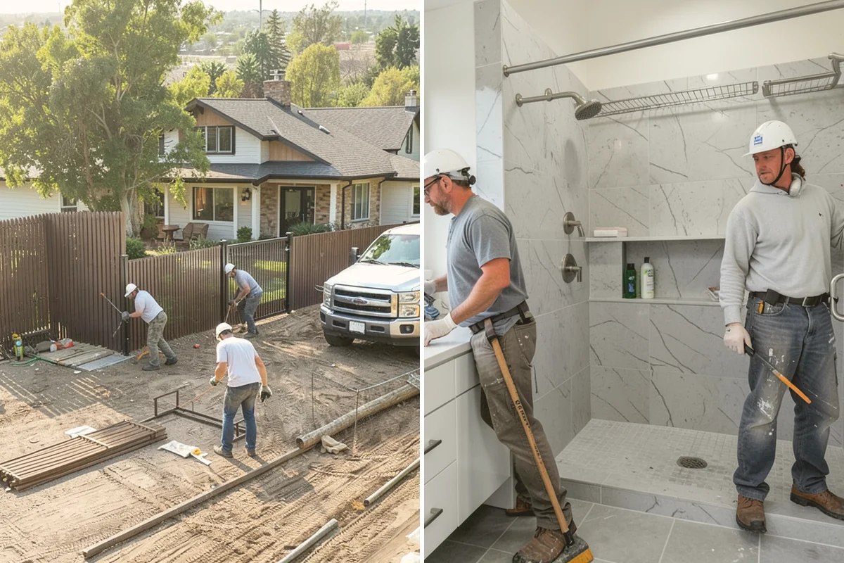 Zero-Step Entry Construction in Fife, Pierce County, WA - We survey the entry grade, drainage, and door threshold