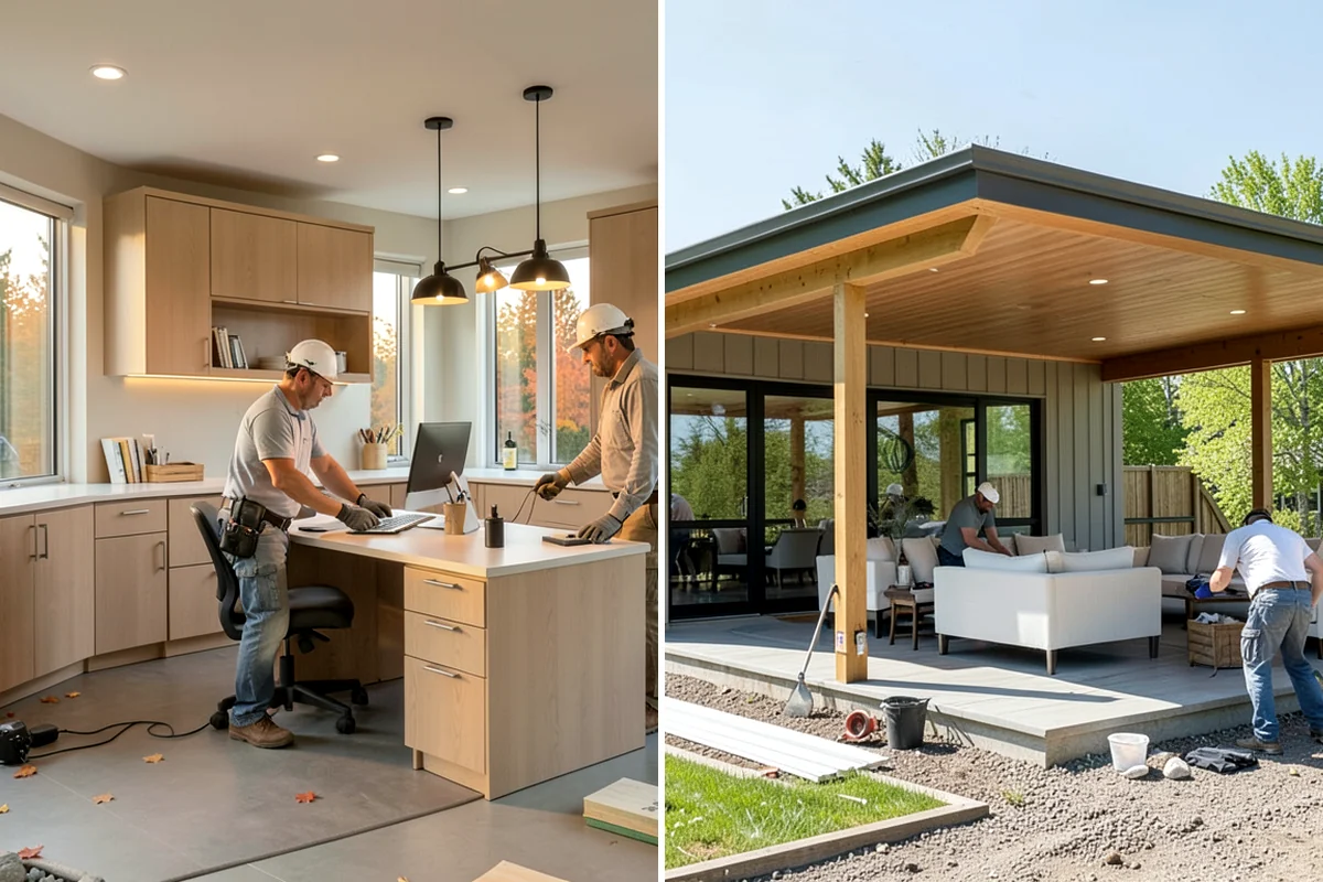 Zero-Step Entry Construction in Gig Harbor, Pierce County, WA - We survey the entry grade, drainage, and door threshold