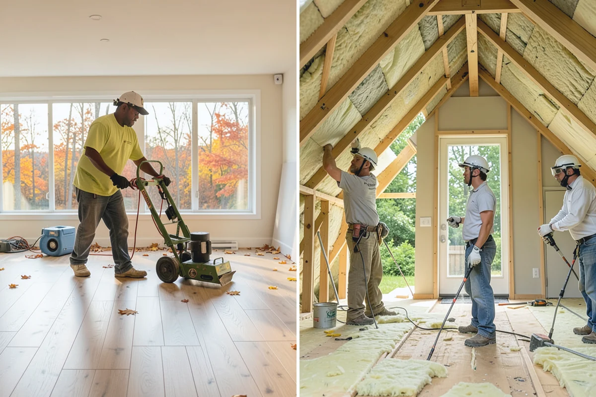 Zero-Step Entry Construction in Granite Falls, Snohomish County, WA - We survey the entry grade, drainage, and door threshold